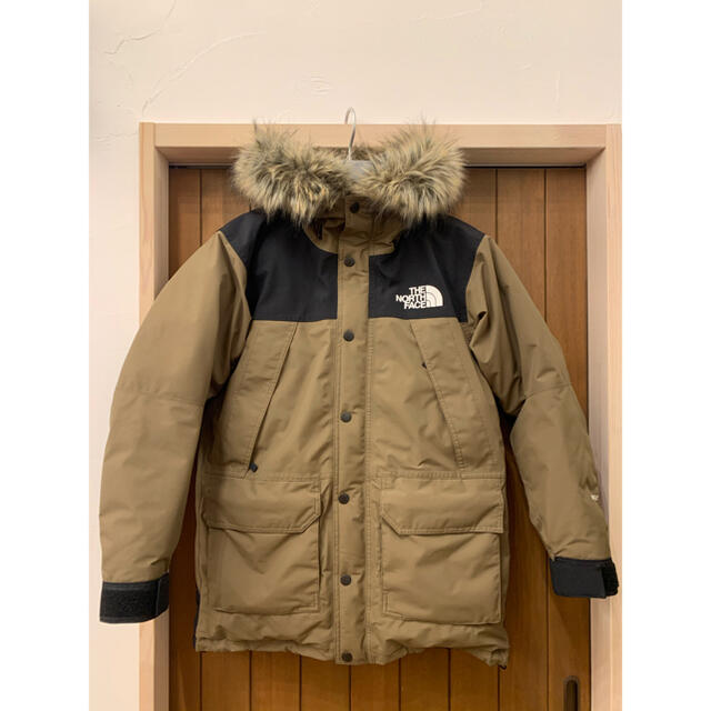 超美品 THE マウンテンダウンコート ビーチグリーン FACE NORTH THE