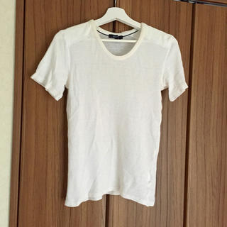 アバハウス(ABAHOUSE)のABAHOUSE 白ティーシャツ(Tシャツ/カットソー(半袖/袖なし))