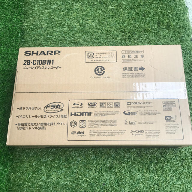 SHARP AQUOS 2B C10BW1 ブルーレイディスクレコーダー　1T