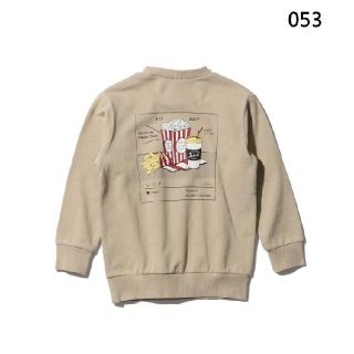 ザショップティーケー(THE SHOP TK)の[新品未使用]THE SHOP TK スエット　カーキ　ポップコーン150(Tシャツ/カットソー)