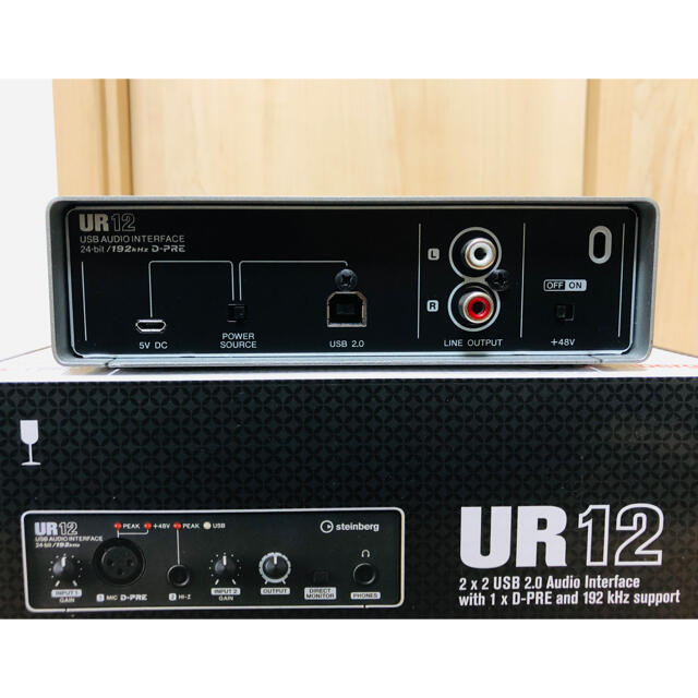 Steinberg by しろ's shop｜ラクマ UR12 USBオーディオインターフェースの通販 大特価在庫