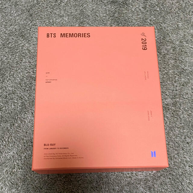 bts memories of 2019 Blu-ray