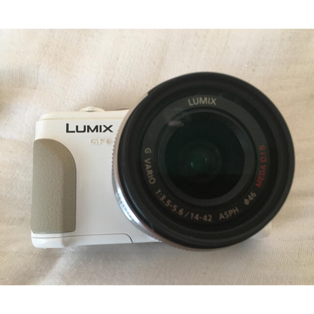 Panasonic(パナソニック)のPanasonic LUMIX DMC−GF6 スマホ/家電/カメラのカメラ(デジタル一眼)の商品写真