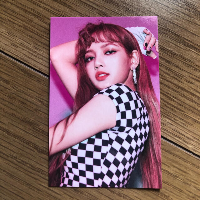 BLACKPINK LISA リサ トレカ グッズ エンタメ/ホビーのCD(K-POP/アジア)の商品写真