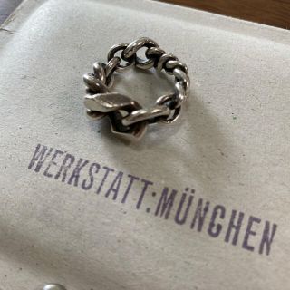 アンドゥムルメステール(Ann Demeulemeester)のワークスタットミュンヘン　WERKSTATT:MUNGHEN リング　RING(リング(指輪))