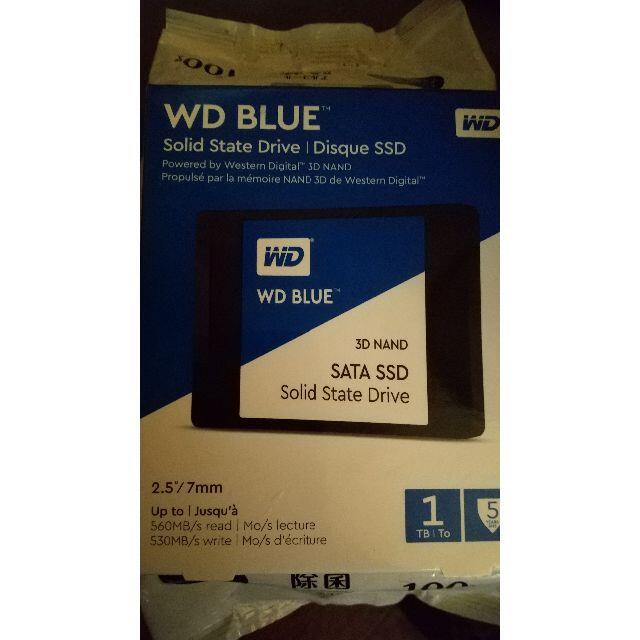 WD 1TB SSD 新品未開封 2.5インチSATAPCパーツ