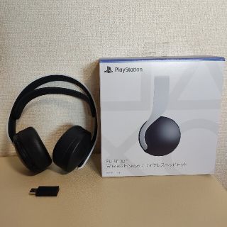 プレイステーション(PlayStation)の【中古美品】PULSE 3D ワイヤレスヘッドセット PS5(ヘッドフォン/イヤフォン)