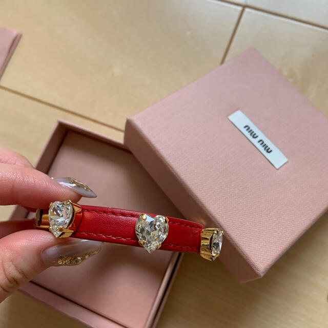 MIU MIU バレンタイン限定❤︎ブレスレット 1