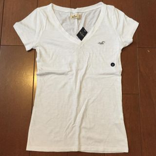 ホリスター(Hollister)のHollister白Tシャツ(Tシャツ(半袖/袖なし))