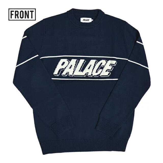 Supreme(シュプリーム)のPALACE ニット　Lサイズ メンズのトップス(ニット/セーター)の商品写真