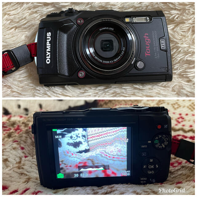 OLYMPUS(オリンパス)のOL YMPUS　オリンパス　Tough TG-5　BLACK スマホ/家電/カメラのカメラ(コンパクトデジタルカメラ)の商品写真