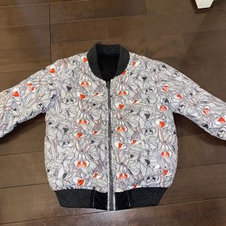 ザラキッズ(ZARA KIDS)のzarababy バッグスバニーリバーシブルジャケット(ジャケット/上着)