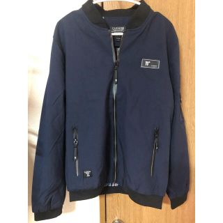 メンズ　青　ジャンパー　韓国系　ZARA AZUL H&M(ブルゾン)