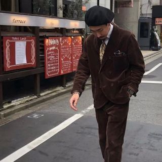 freemans sporting club コーデュロイ　セットアップ(セットアップ)