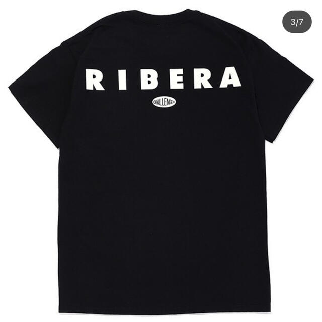 RIBERA PKT TEE リベラ チャレンジャー Tシャツ 黒 m