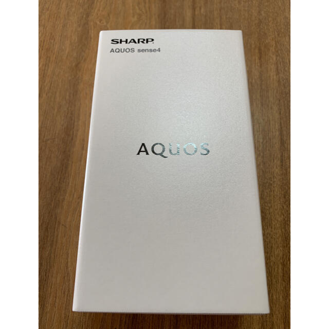 【新品未使用】SHARP AQUOS sense4 ブラック