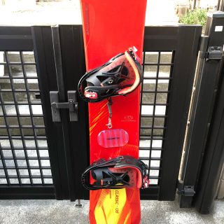 サロモン(SALOMON)の【SALOMON 送料込】 スノーボード　板＋ビンディング＋ケース(ボード)