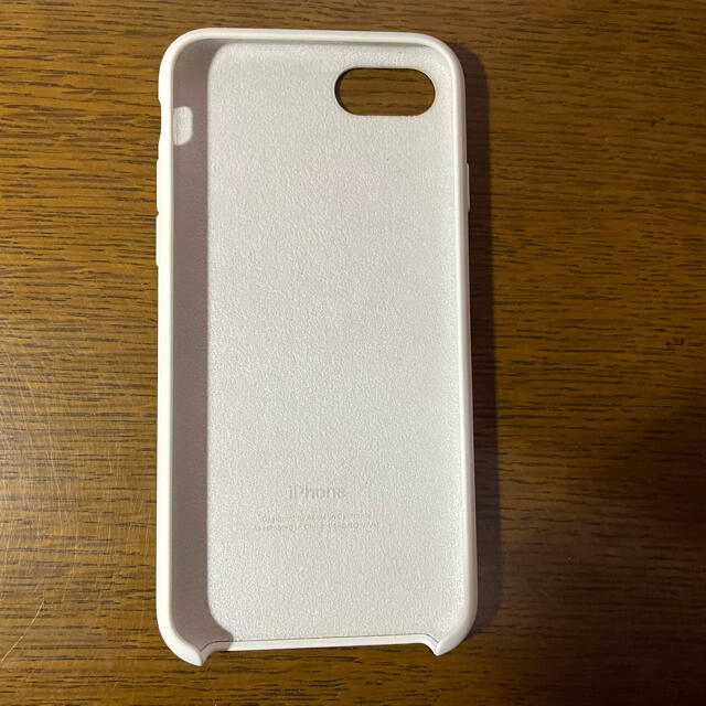 Apple iPhone SE（第2世代) 8/7 純正シリコンケース 白の by joki1951's shop｜アップルならラクマ