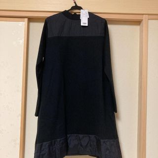 マリークワント(MARY QUANT)のMARY QUANT 黒のワンピース(ひざ丈ワンピース)