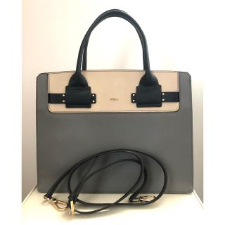 フルラ(Furla)の【ほぼ新品】フルラ トートバッグ 2way(ハンドバッグ)