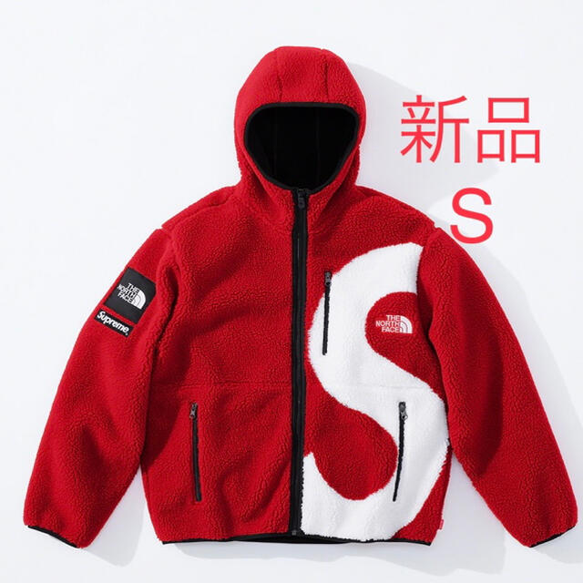 Supreme - Supreme north face fleece jacket Red S