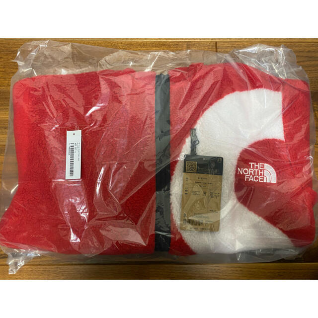 Supreme(シュプリーム)のSupreme north face fleece jacket Red S メンズのジャケット/アウター(ブルゾン)の商品写真