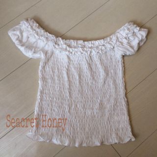 シークレットハニー(Secret Honey)のSeacret Honey オフショル(カットソー(半袖/袖なし))