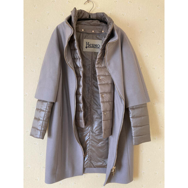 HERNO ヘルノ 2wayハイネックコート ダウン HERNO ヘルノ 2wayハイネックコート ダウン