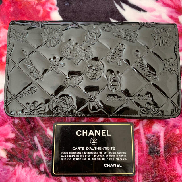 大幅値下げ激レアCHANEL♡アイコンライン長財布