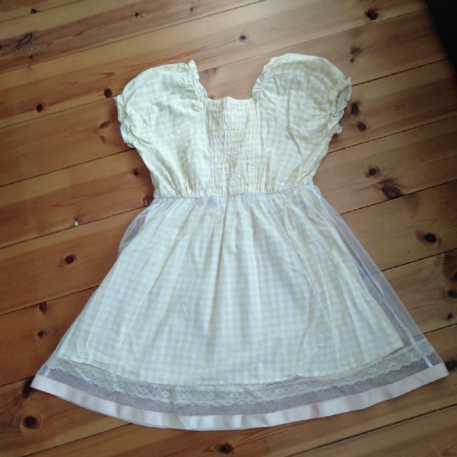 axes femme(アクシーズファム)のaxes femme kidsワンピース　130 キッズ/ベビー/マタニティのキッズ服女の子用(90cm~)(ワンピース)の商品写真