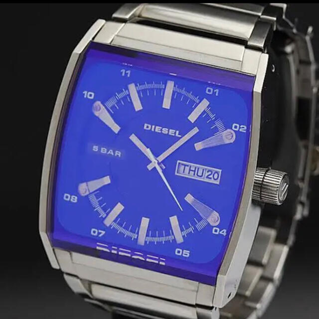 DIESEL 腕時計　ブルー&ゴールドフェイス　DZ1251