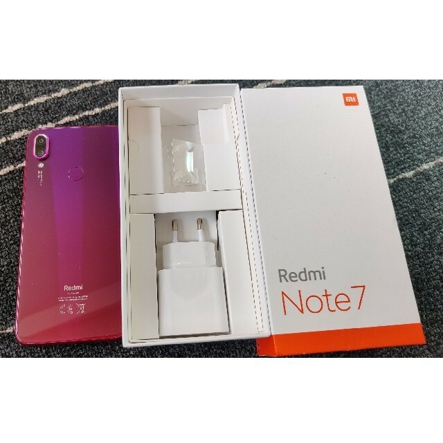 【ケース付】Xiaomi Redmi Note 7