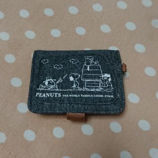 ピーナッツ(PEANUTS)の未使用＊SNOOPY カードケース(名刺入れ/定期入れ)