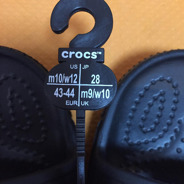 crocs(クロックス)のクロックス新品 28cm ブラック メンズの靴/シューズ(サンダル)の商品写真