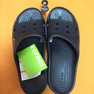 クロックス(crocs)のクロックス新品 28cm ブラック(サンダル)