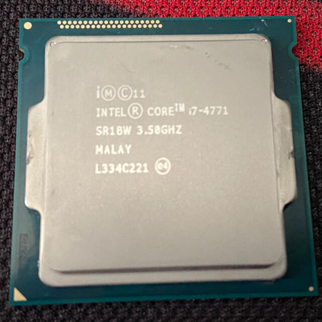 CPU intel Core i7 47714770k