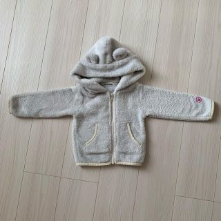 ビーミング ライフストア バイ ビームス(B:MING LIFE STORE by BEAMS)のもこもこ耳付き　パーカー　90(ジャケット/上着)