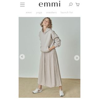 エミアトリエ(emmi atelier)のmoe様専用【emmi atelier】ドッキングフーディワンピース(ロングワンピース/マキシワンピース)