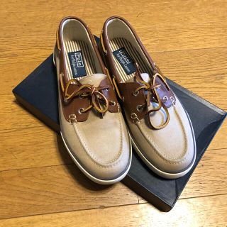 ポロラルフローレン(POLO RALPH LAUREN)のPOLO Ralph Lauren デッキシューズ　メンズ　26.5サイズ(デッキシューズ)