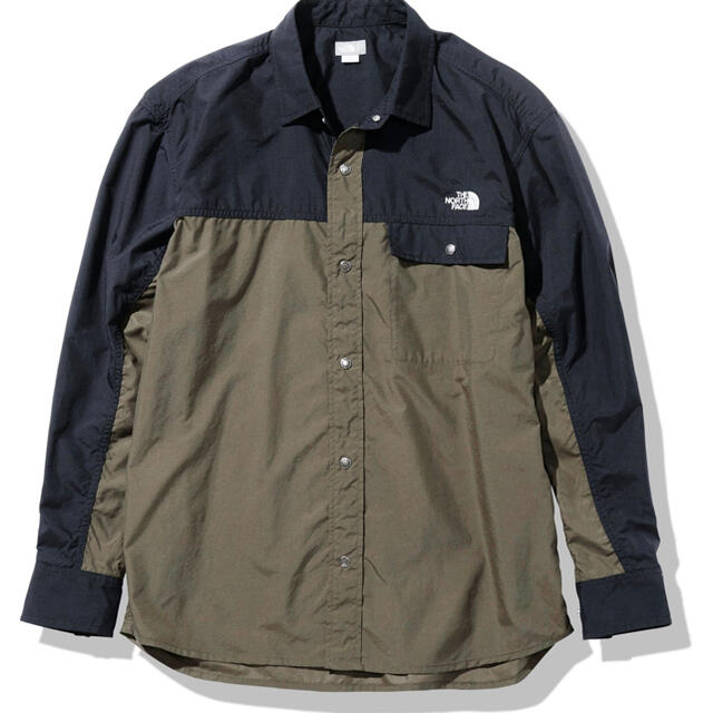 THE NORTH FACE(ザノースフェイス)のロングスリーブヌプシシャツ　Lサイズ メンズのトップス(シャツ)の商品写真