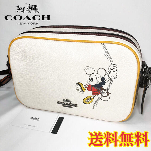 超限定激レア!! ❤️新品❤️コーチ ミッキーマウス クロスボディ