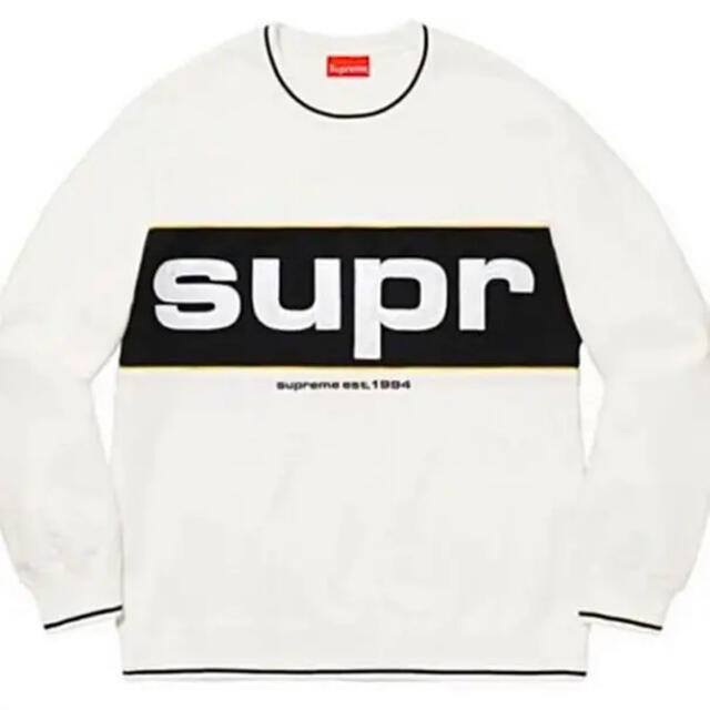 Supreme Piping Crewneckメンズ