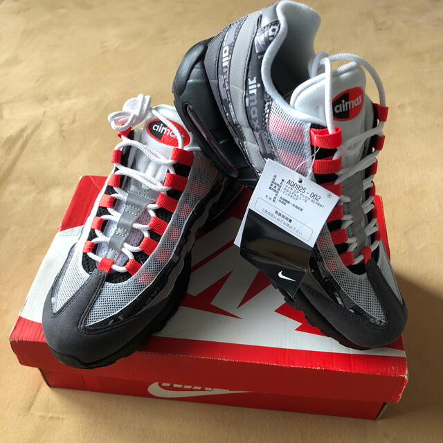 NIKE AIR MAX95 PRNT RED Atmos