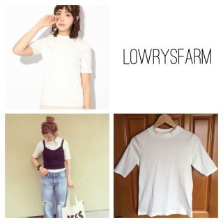 ローリーズファーム(LOWRYS FARM)の新品 白Tシャツ(Tシャツ(半袖/袖なし))