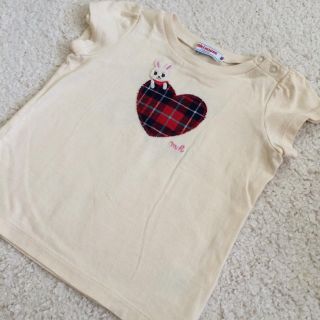 ミキハウス(mikihouse)のミキハウス♡うさこTシャツ80(Ｔシャツ)