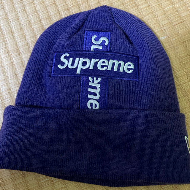 Supreme(シュプリーム)のNew Era Cross Box Logo Beanie メンズの帽子(ニット帽/ビーニー)の商品写真