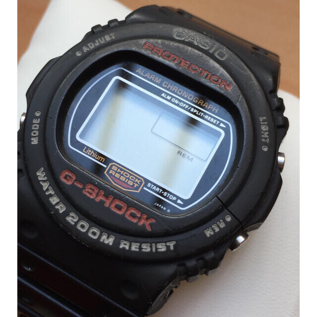 【美品】CASIO G-SHOCK DW-5700 スティング スクリューバック