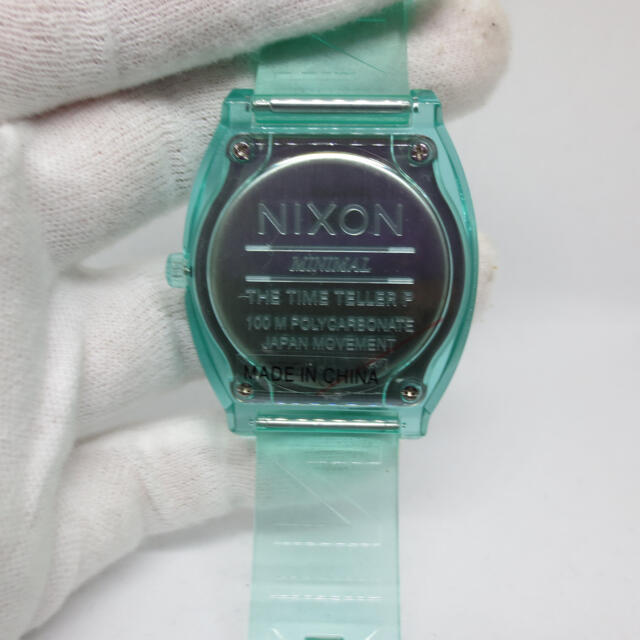 NIXON TIME TELLER P QZ ミント メンズ 腕時計の通販 by トラスト@プロフィール必読☆｜ニクソンならラクマ - NIXON ニクソン 特価安い
