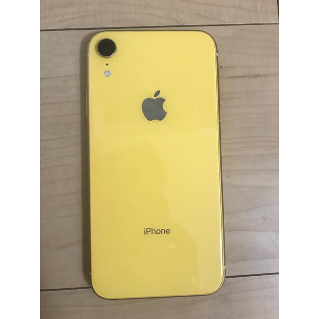 Apple(アップル)の【本日17時まで】IPhone XR 64GB yellow スマホ/家電/カメラのスマートフォン/携帯電話(スマートフォン本体)の商品写真