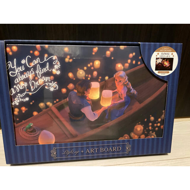 Disney(ディズニー)の塔の上のラプンツェル　光るLEDアートボード エンタメ/ホビーのおもちゃ/ぬいぐるみ(キャラクターグッズ)の商品写真